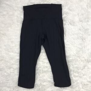Lululemon Train Times Crop (17") Black